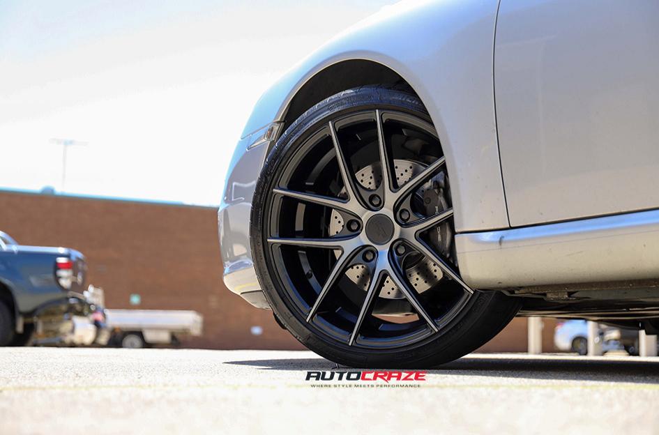 PORSCHE CARRERA TARGA BLACK   MACHINED WITH DOUBLE DARK TINT
